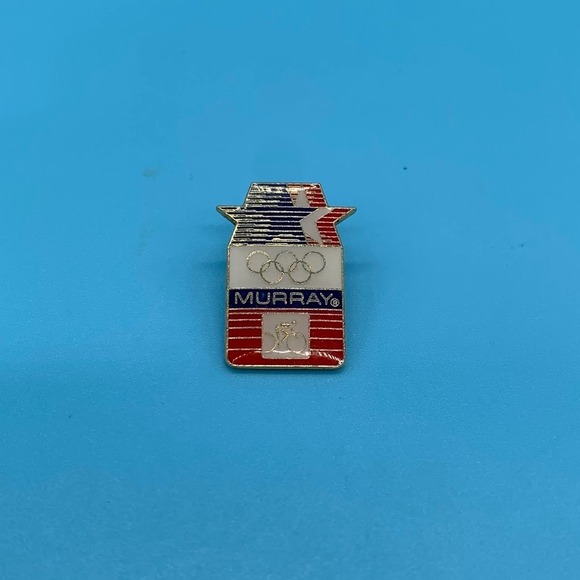 Accessories - 1984 Murray Olympics USA Cycling Pin Los Angeles Olympics Sponsor Hat Lapel Pin